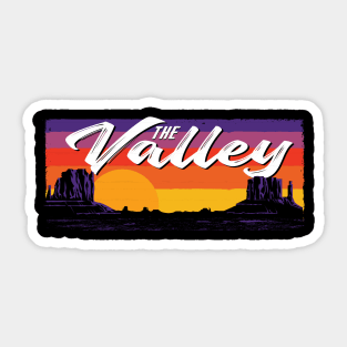 The Valley Phoenix Arizona Sticker